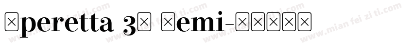 Operetta 32 Demi字体转换